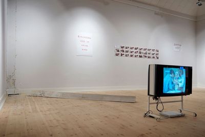 Installationsbillede, Kåre Viemose