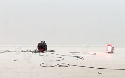 Matilde Mørk, Løber dit spor i sølv?, 2019. Photo: Mikkel Kaldal