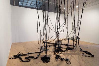 Kristina Fernos, stick to your timeline, Kunsthal Aarhus, 2023. Photo: Mikkel Kaldal.