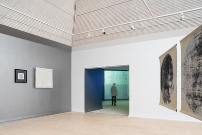 Billede: Installationsfoto, Nanna Debois Buhl, ”Picture the Sky”, Kunsthal Aarhus, 2024. Foto: Jacob Friis-Holm Nielsen.