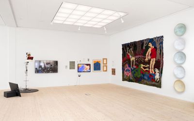 Billede: Installationsfoto, KP24 & SPRING24, Kunsthal Aarhus, 2024. Foto: Mikkel Kaldal.