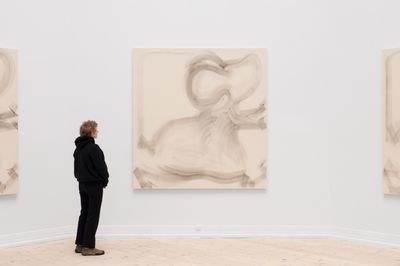 Billede: Installationsfoto, Benjamin Asger Krog Møller & Naja Zethner, Afgang 2024: Passage, Kunsthal Aarhus, 2024, Foto: Mikkel Kaldal.