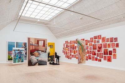 Image: Installation view, Rhizome – Network Without Center Point, Kunsthal Aarhus, 2024. Photo: Jacob Friis-Holm Nielsen.