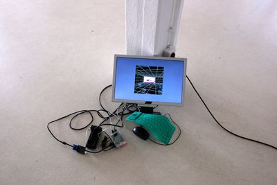 Image: Simon Schultz, Notes for supplement existing knowledge, Fabrik der künste, Hamburg, 2024. Photo: Carsten Rabe.