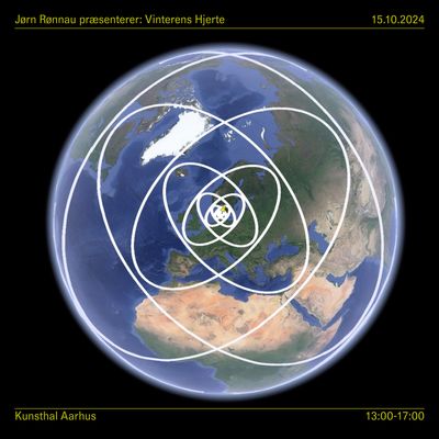 Billede: Vinterens Hjerte. Venligst stillet til rådighed af billedhugger Jørn Rønnau.