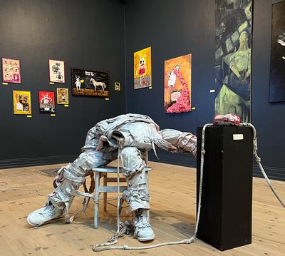 Image: Installation view, Napalm Kunst, Napalm Kunsthal, Kunsthal Aarhus, 2025.