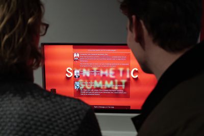 Image: Synthetic Summit, Kunsthal Aarhus, 2025. Photo: Jens Henrik Daugaard.