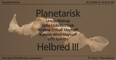 Background image: Ursula Nistrup, Tzeela, 2019. Photo: David Stjernholm.