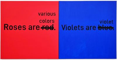 Image: Anders Bonnesen, Roses & violets, 2022.