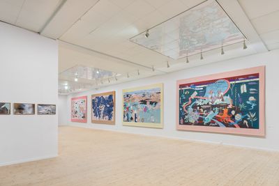 Billede: Rikke Luther, Here’s… Mud In Your Eye, Kunsthal Aarhus, 2026. Foto: Jacob Friis-Holm Nielsen.