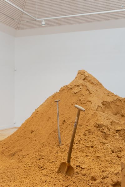 Kirstine Roepstorff, G[r]RAIN, 2022, a solidarity project commissioned and produced by Kunsthal Aarhus. Courtesy of the artist and Kunsthal Aarhus. Photo: Jacob Friis Holm Nielsen.