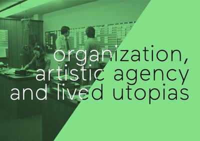 Public Seminar: Organization, artistic agency and lived utopias. Photo: Honza Hoeck.